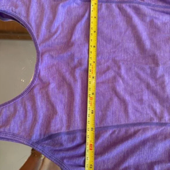 Lululemon Hustle Ruffle Back Tank Top - Size 6 - Picture 5 of 5